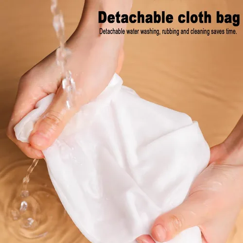 Miniatura 7 de Bolsas de malla ultra fina, colador de malla fina reutilizable con asa, colador de yogur, paños de queso, adecuado para filtrar té, yogur, jugo