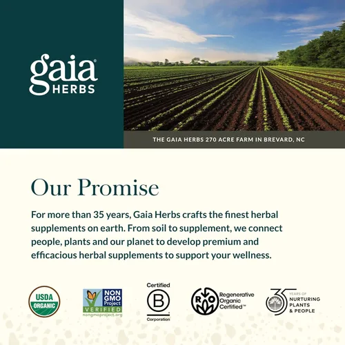 Miniatura 7 de Gaia Herbs Olive Leaf - Apoyo tradicional para la salud inmunológica, suplemento para el sistema inmunológico con extracto de hoja de oliva