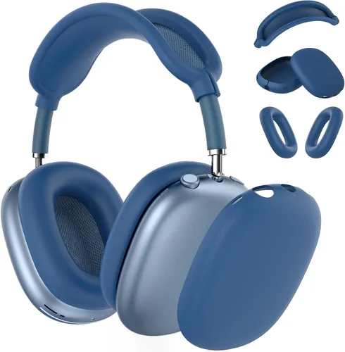 Miniatura 8 de Funda rígida para AirPods Max con modo de sueño, funda de transporte para auriculares con almohadillas de silicona para AirPods
