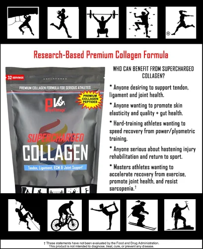 Miniatura 4 de PhysiVantage Polvo de péptidos de colágeno supercargados, colágeno hidrolizado para apoyo a la salud de las articulaciones, tendones, ligamentos