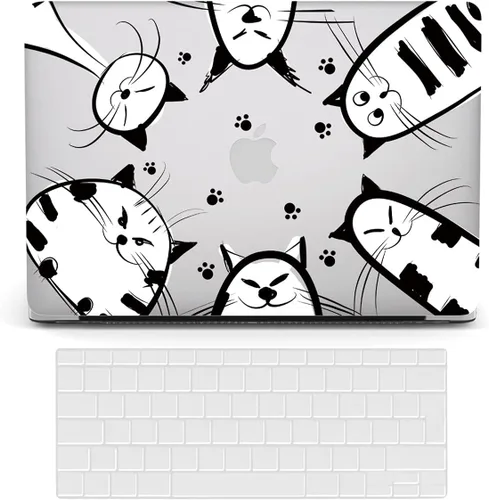 Miniatura 30 de Funda para laptop compatible con MacBook Pro de 13 pulgadas con CD-ROM (Modelo: A1278, versión anterior 2012 2011 2010 2009 2008), cubierta