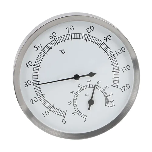 Miniatura 2 de Termómetro higrómetro de madera 2 en 1, higrómetro para sala de vapor, sauna, accesorios Fahrenheit