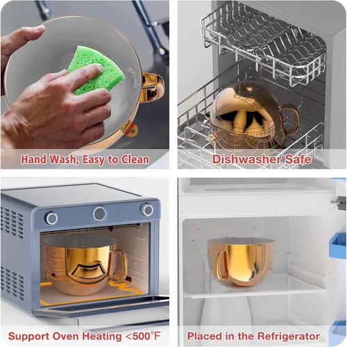 Miniatura 3 de Tazón de mezclador de acero inoxidable de 6QT para mezcladores de pie Kitchenaid, tazón de mezcla de Kitchen Aid para mezclador de elevación de 6QT