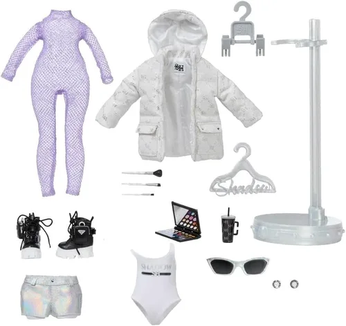 Miniatura 4 de Rainbow High Shadow High Dia Mante- Muñeca de moda morada. Traje de moda y más de 10 accesorios de juego coloridos. Gran regalo para niños de 4 a 12