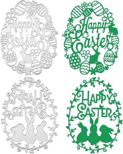Miniatura 10 de Die Cuts for Card Making 5 Pieces, Metal Stencils Cutting Dies for Card Making DIY Happy Birthday Balloons Cake, Scrapbooking Embossing Album Card