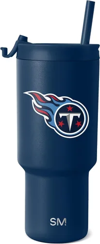 Miniatura 35 de Simple Modern - Vaso de 30 oz con tapa abatible y tapa con pajita Arizona Cardinals