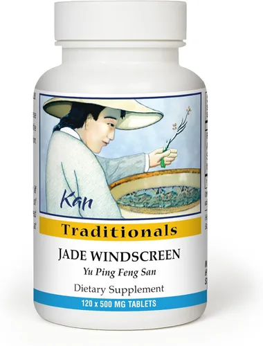 Miniatura 8 de Kan Herbs Company Jade Windscreen - Fórmula tradicional china de hierbas para el equilibrio estacional y el bienestar general, apoya la armonía