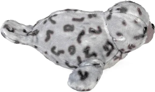 Miniatura 5 de Wild Republic Pocketkins Eco Harbor Seal, animal de peluche, 5 pulgadas, juguete de peluche, hecho de materiales reciclados, respetuoso con el medio