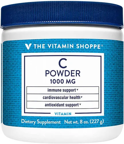The Vitamin Shoppe Vitamina C 1,000 mg - Apoyo inmunológico, protección antioxidante y formación de colágeno, vitamina diaria