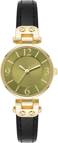 Miniatura 20 de Anne Klein Reloj con correa de cuero para mujer