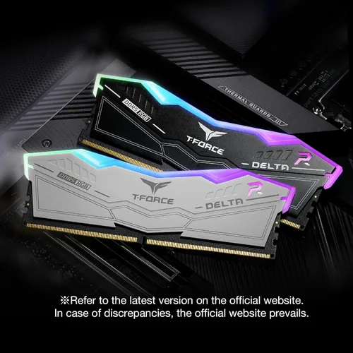 Miniatura 5 de TEAMGROUP T-Force Delta RGB DDR5 Ram 32 GB (2 x 16 GB) 6000 MHz PC5-48000 CL38 Intel XMP 3.0 y AMD Expo Módulo de memoria de escritorio compatible