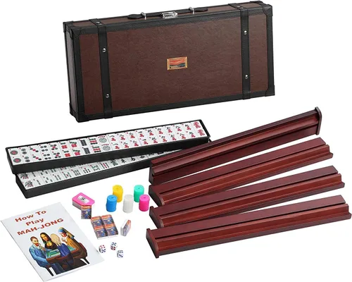 Miniatura 8 de 166 American Western Mahjong Set Maleta Edición Limitada Embedded Masterpiece Fondo en Maleta de Cuero El Grito