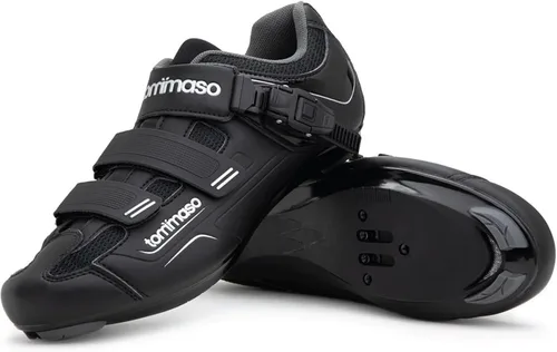 Tommaso Strada Mens SPD & Peloton Shoes2 in 1 Cycling ShoesInstall Your Own Delta or SPD Cleats for Spin Bikes, Indoor Cycles or Most Mens