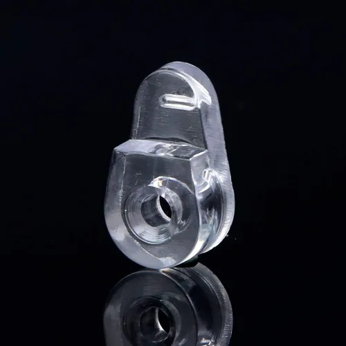 Miniatura 6 de YiZYiF Kit de 100 clips de retención de vidrio, clips de vidrio para gabinete, clips de fijación de espejo, accesorios para fijación de puertas