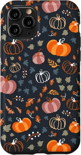 Miniatura 28 de Funda para iPhone 14 Pro Max Otoño Hojas Caídas Calabaza Cosecha de Especias Feliz Oto