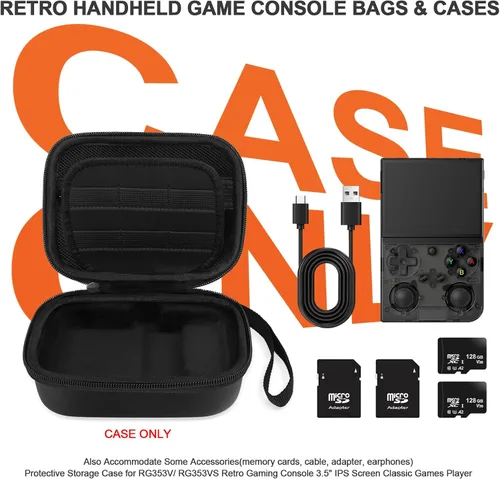Miniatura 2 de BliFulde Carrying Case for RG353V/ RG353VS Handheld Game Console, Custom-Insert Handheld Emulator Retro Game Holder Organizer, Portable Game Player