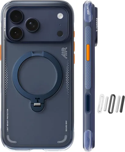 Miniatura 26 de TORRAS Ostand Q3 Air - Funda para iPhone 17 Pro Max con soporte magnético de 360°, compatible con MagSafe, probado contra caídas de grado militar