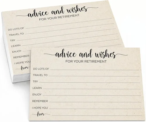 Miniatura 12 de 321Done Advice & Wishes for the Mr & Mrs, 4 x 6 pulgadas, color blanco (50 tarjetas), hecho en Estados Unidos, consejos de boda para novia, novio