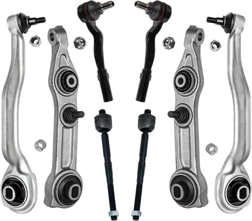 Miniatura 199 de Detroit Axle - Kit de brazos de control de extremo delantero de 8 piezas para Dodge Dakota 00-04, Durango 00-03, 4 brazos de control superior e