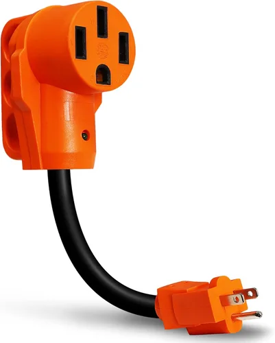 Miniatura 15 de True Mods 30A 125V a 30A 125V Adaptador de energía para RV, Cable de enchufe [NEMA L5-30R 3 puntas hembra a TT-30P 3 pines macho]