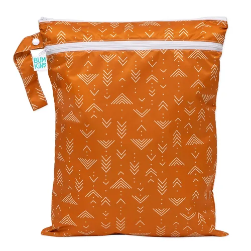 Miniatura 9 de Bumkins Bolsa Húmeda Colgante Impermeable Grande para Bebé, Lavandería, Ropa Sucia, Viajes, Traje de Baño, Pañales de Tela, Piscina, Toallas