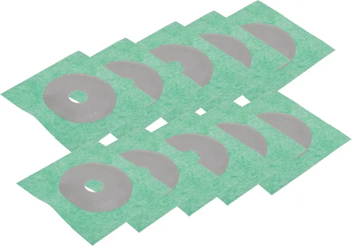 Miniatura 20 de Repa Market Hidrotape - Membrana antifractura de 4 pulgadas x 82 pies - para hidroaislamiento - Cinta de tela - Cinta de refuerzo