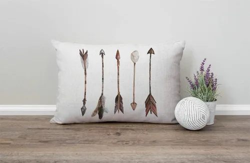 Miniatura 52 de Fundas de almohada de 12 x 20 pulgadas, decoración rústica de granja, sé feliz, fundas de almohada de algodón y lino, citas inspiracionales con Jcp20