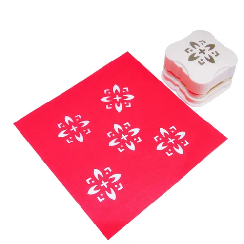 Miniatura 5 de Cady Craft Punch - Perforadora de papel sin restricciones, herramientas de éxito en cualquier lugar (flor L, n.º 1)