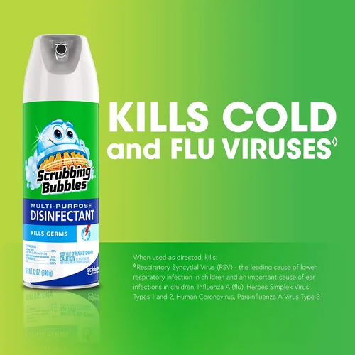 Miniatura 4 de Scrubbing Bubbles Spray desinfectante multiusos, 12 oz