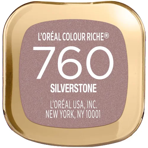 Miniatura 6 de L'Oréal Paris Colour Riche Original, Lápiz labial cremoso hidratante satinado con aceite de argán y vitamina E, Silverstone, 1 unidad