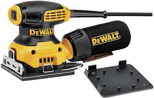 DeWalt DWE6411K - Set de lijadora de mano, hoja 1/4