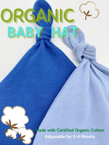 Miniatura 2 de Cute New York Gorro orgánico para bebés para niñosniñasrecién nacidossombrero de hospital infantil