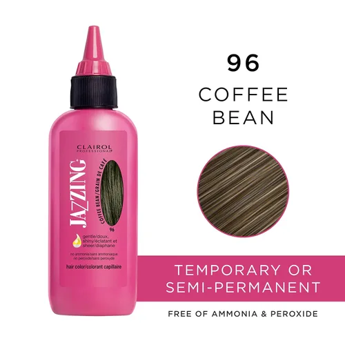 Miniatura 2 de Clairol Professional Jazzing Semi-Permanent Hair Color with Shiny, Vibrant Results for All Hair Textures No.096 Grano de café