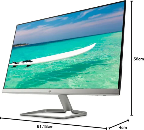 Miniatura 6 de HP 2XN62AA 27 pulgadas Full HD 1920 x 1080 IPS retroiluminada LED Micro-Edge VGA HDMI Display