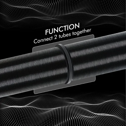 Miniatura 4 de Conector de conducto de aire de 2.953 in de plástico, accesorios de conexión de calentador de coche, conector de tubería para calentador