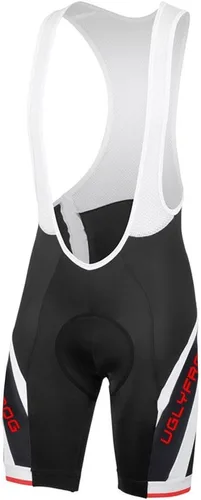 Miniatura 8 de UGLY FROG Designs - Pantalones cortos de ciclismo con pantalones cortos con peto, pantalones cortos de ciclismo Pro/BIP, acolchado 3D Coolmax