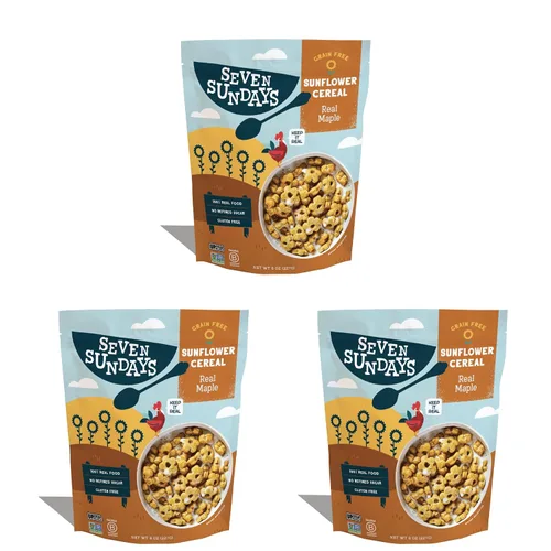 Miniatura 15 de Siete Domingos Cereal Mple Sea Slt Gfree 8 OZ