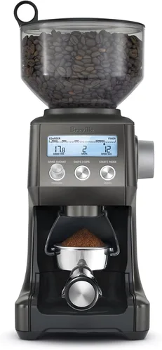 Miniatura 7 de Molinillo de granos de café Breville The Smart Grinder Pro, Acero inoxidable pulido Acero inoxidable cepillado