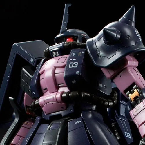 Miniatura 4 de BANDAI RG 1/144 MS-06R-1A Negro TRI-Stars ZAKU II Principado de Zeon Traje móvil producido en masa (importación de Japón)