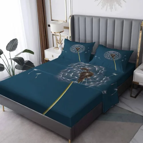 Miniatura 15 de Sábanas de aguacate tamaño individual – Sábanas kawaii, microfibra suave y bolsillo profundo, sábanas y fundas de almohada estampadas sin arrugas, 3