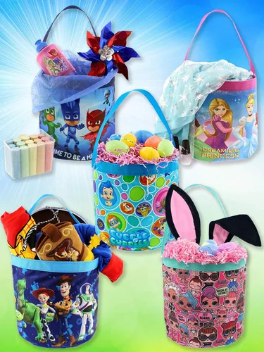 Miniatura 6 de Disney Cesta de regalo de nailon plegable para niñas princesas