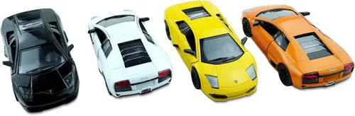 Miniatura 4 de Lamborghini Murcielago LP640 de metal fundido a presión, 5 pulgadas, escala 1/36, con acción Pull Back and Go