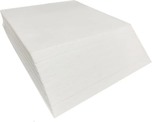 Miniatura 3 de HimaPro Refuerzo estabilizador de bordado recortado (8 x 8 x 100 piezas) - 100% poliéster - Peso medio de 2.5 oz - Ideal para aros de 4 x 4 y 6 x 6