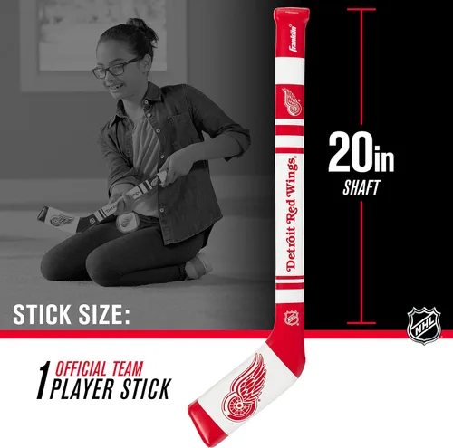 Miniatura 3 de Franklin Sports NHL Team juego de palos de hockey blandos mini - Palo y pelota de espuma de mini hockey blandos del equipo NHL - Gran juguete