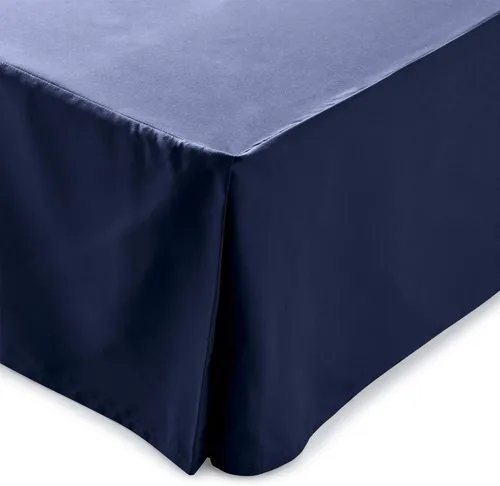 Miniatura 2 de Linenspa Falda de cama de microfibra Azul marino