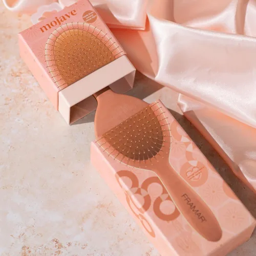 Miniatura 4 de FRAMAR Cepillo desenredante para cabello húmedo - Cepillos para cabello húmedo para mujeres, cepillos desenredantes para cabello grueso, cepillo