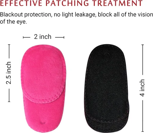 Miniatura 3 de Astropic 2 parches oculares para niños Parche de ojos para niñas para gafas Parches médicos para los ojos para niños con ojo perezoso Parche