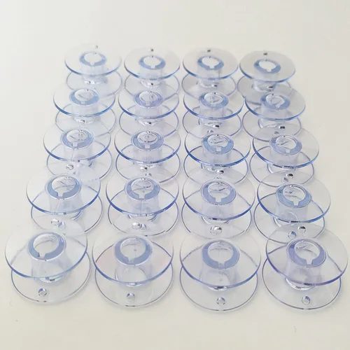 Miniatura 3 de 20 bobinas de plástico para vikingo esmeralda 116 118 122 183 máquinas de coser (20 unidades)