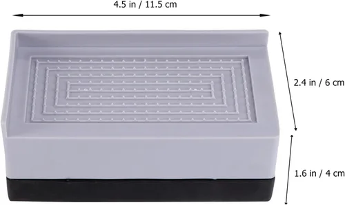 Miniatura 3 de Uonlytech Almohadillas de elevación de muebles, botines para muebles, patas de silla, parte inferior de silla, protector de piso, protectores