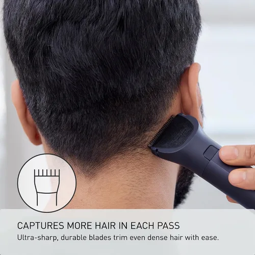 Miniatura 5 de Panasonic MultiShape - Cortapelos eléctricos para hombre con cuatro accesorios de peine dobles para cortar longitudes de 0.9 a 1.181 in